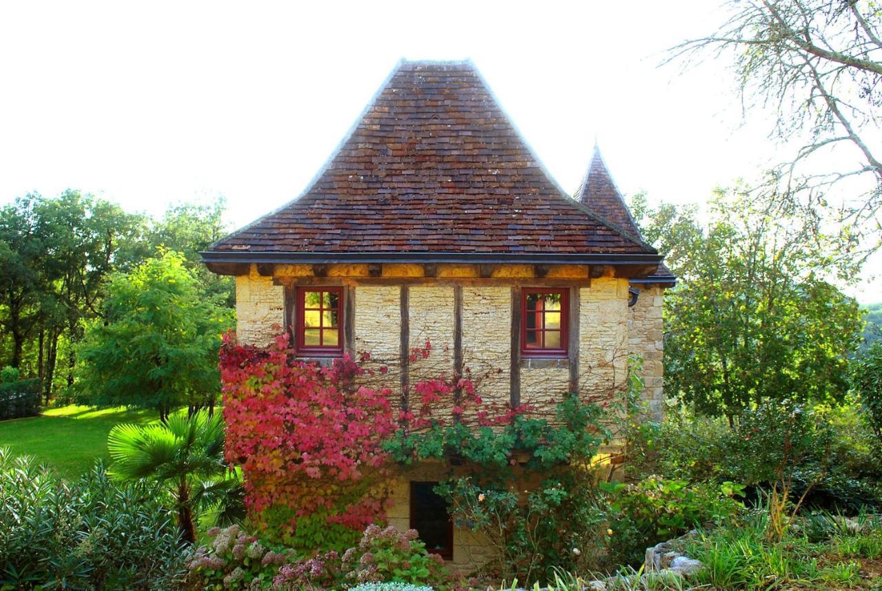 Le Manoir Du Rocher Domme Bagian luar foto